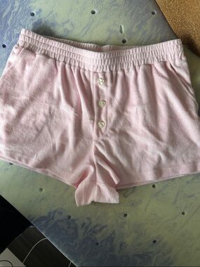 Stoney Clover X Target Soft Pink terry cloth Lounge Shorts